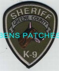 GEORGIA,A,GREENE COUNTY SHERIFF K-9 1